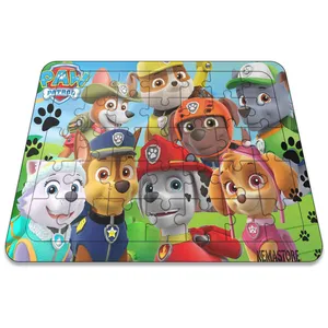 پازل 35 تکه نمااستور طرح سگ های نگهبان کد 1041