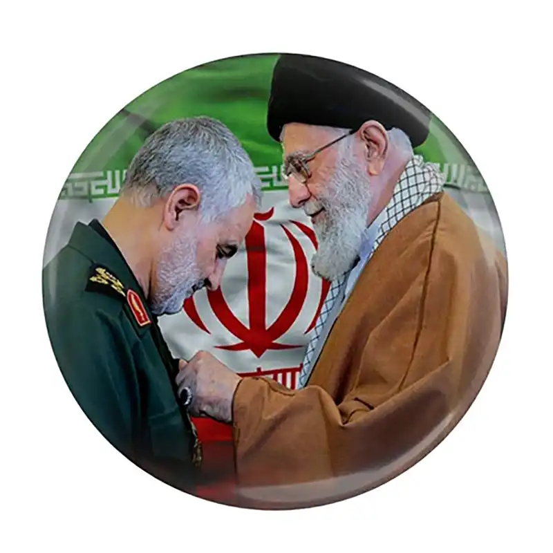 مگنت عرش طرح حاج قاسم و رهبری کد Asm087