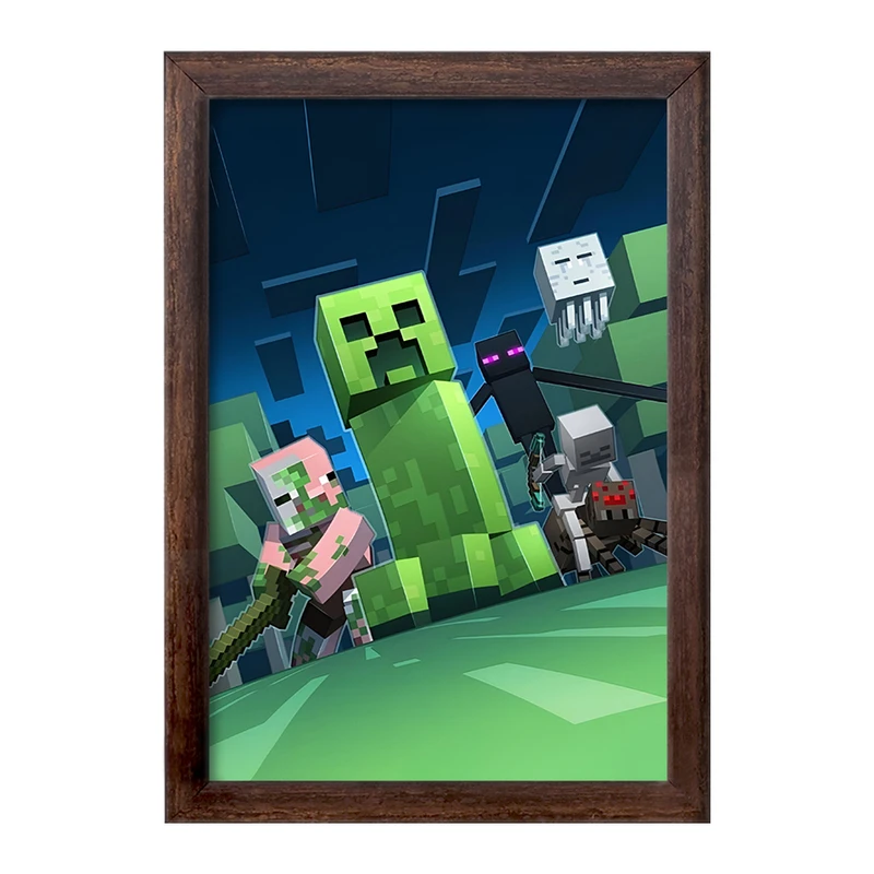 تابلو خندالو طرح ماینکرافت (Minecraft) کد F3503