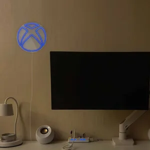 چراغ دیواری نئون دیزاین طرح Xbox-GL_BL
