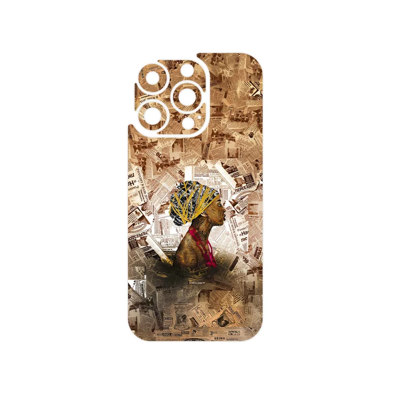 برچسب پوششی ماهوت مدل Collage of African Women مناسب برای گوشی موبایل اپل iPhone 16 Pro