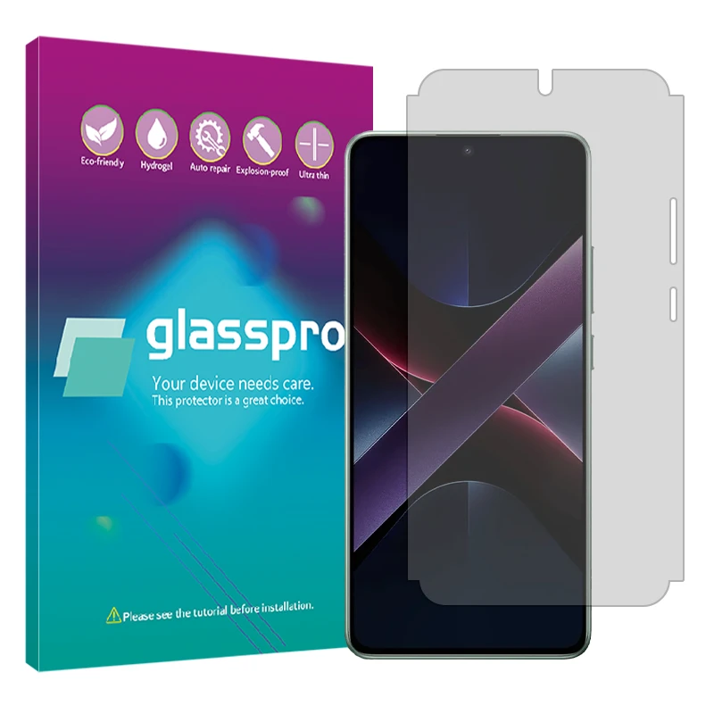 محافظ صفحه نمایش مات گلس پرو مدل Resistant مناسب برای گوشی موبایل شیائومی Poco X7 Pro