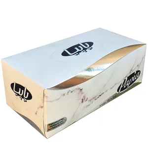 دستمال کاغذی 150 برگ پاپیا مدل مرمر