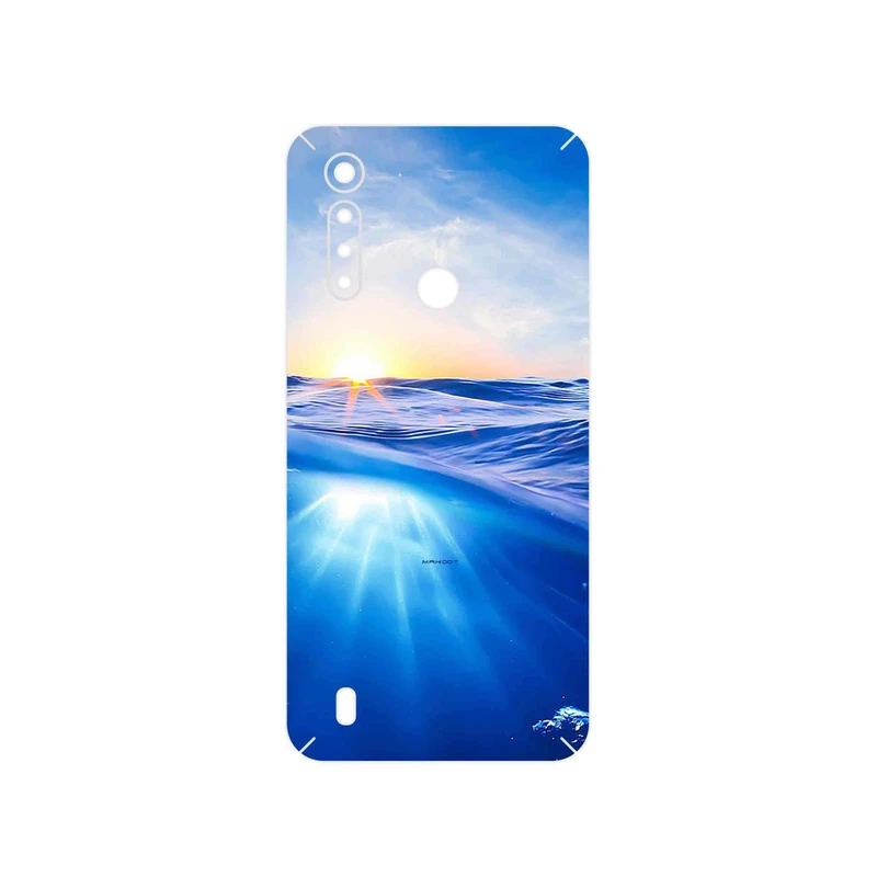 برچسب پوششی ماهوت مدل Ocean مناسب برای گوشی موبایل موتورولا Moto G8 Power Lite