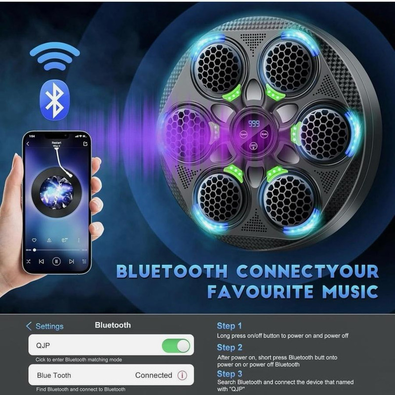 کیسه بوکس موزیکال مدل intelligent