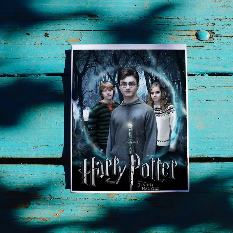 آویز تزیینی طرح هری پاتر مدل HM1 مجموعه 12 عددی