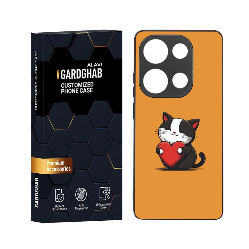 کاور گارد قاب علوی مدل دور ژله ای مناسب برای گوشی موبایل شیائومی Poco M6 Pro 4G