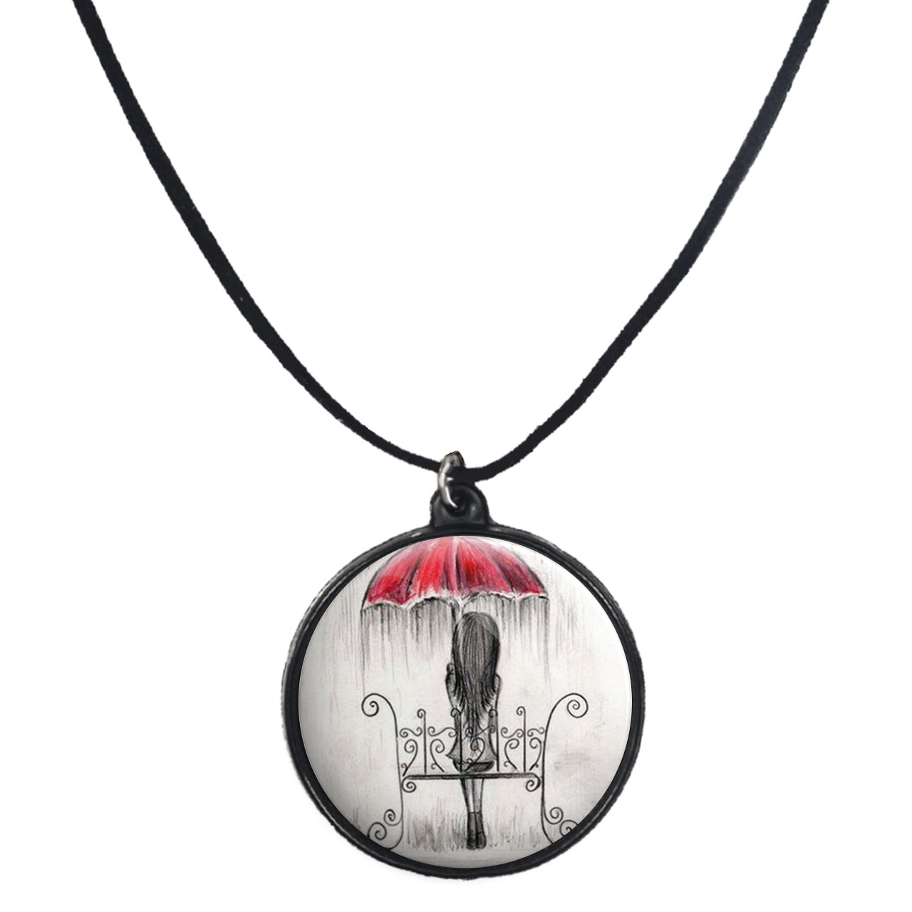 گردنبند پرمانه طرح عاشقانه کد pmb.4569 مدل دو طرفه