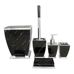 ست سرویس بهداشتی 5 پارچه هارمونی مدل avablk