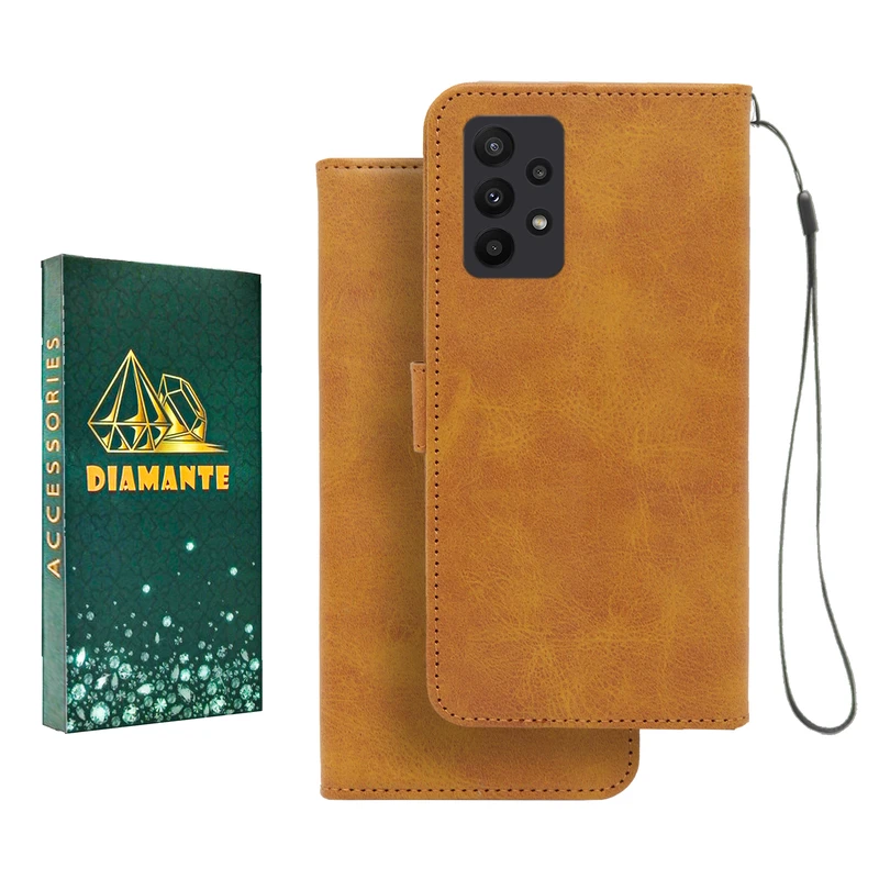 کیف کلاسوری دیامانته مدل Mortand Gn مناسب برای گوشی موبایل سامسونگ Galaxy A32 5G 