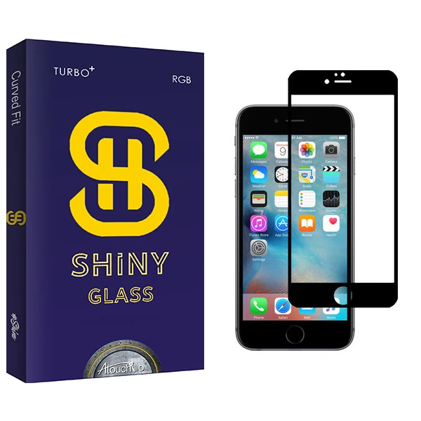 محافظ صفحه نمایش آتوچبو مدل Shiny Glass مناسب برای گوشی موبایل اپل iPhone 6 Plus