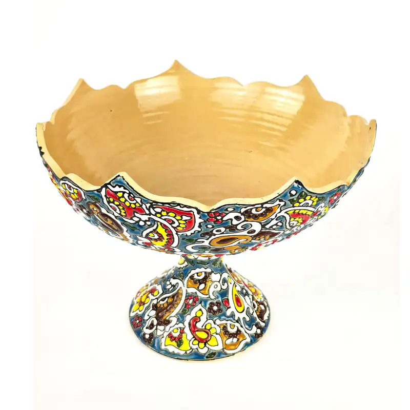 آجیل خوری میناکاری مدل بته جقه کد A020