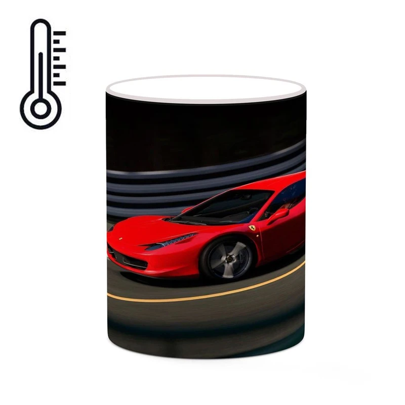 ماگ حرارتی کاکتی مدل بازی Gran Turismo کد mgh28773