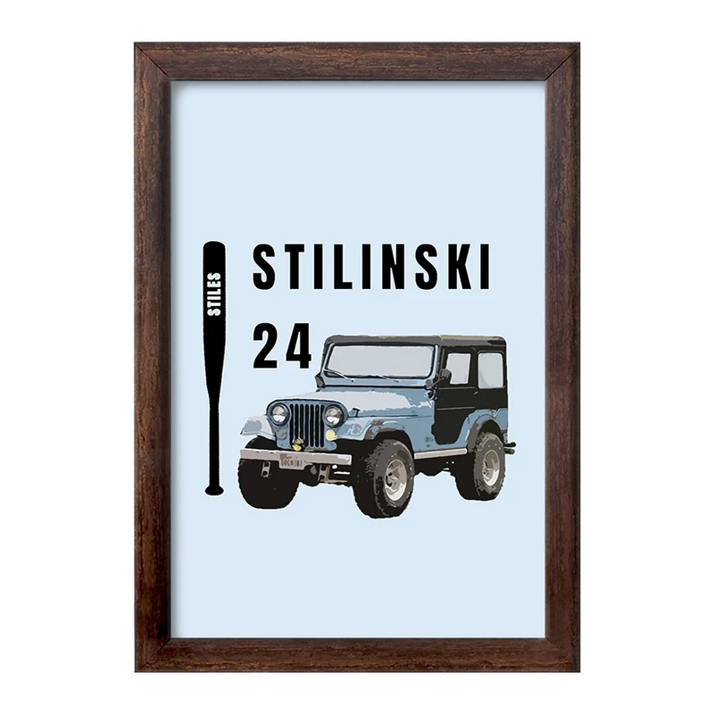 تابلو خندالو طرح استایلز استلینسکی سریال تین ولف Teen Wolf کد 28464