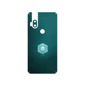 MAHOOT Minimal Cube icon Cover Sticker for Motorola One Hyper