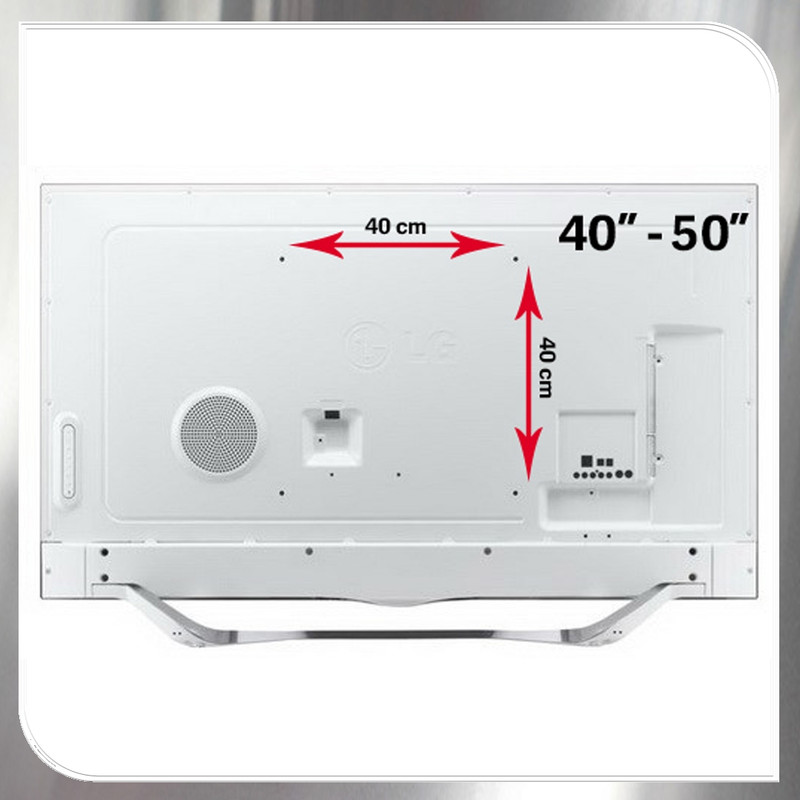 پایه دیواری تلویزیون شلفیران سرافراز کد F3 مناسب برای تلویزیون 40 تا 50 اینچ