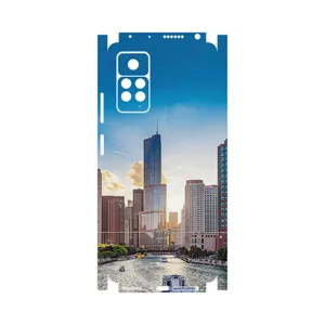 MAHOOT City of Chicago-FullSkin Cover Sticker for Xiaomi Redmi Note 11 Pro 5G