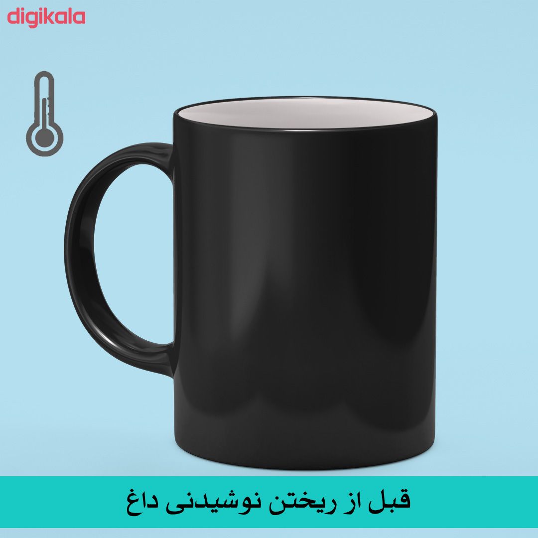 ماگ حرارتی بیگ ماگ مدل شعر گرافی دخترانه کد5258 main 1 4