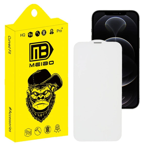 محافظ صفحه نمایش میبو مدل بی حاشیه مدل Clean Speaker مناسب برای گوشی موبایل اپل iPhone 12 pro Max