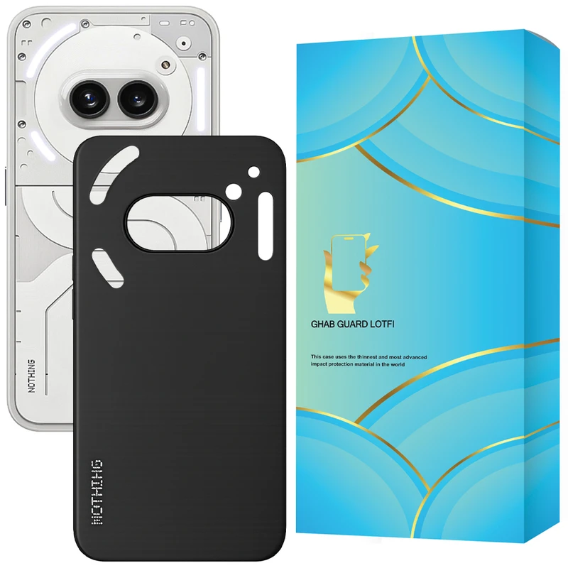 کاور قاب گارد لطفی مدل SILICGU مناسب برای گوشی موبایل ناتینگ Phone 2a
