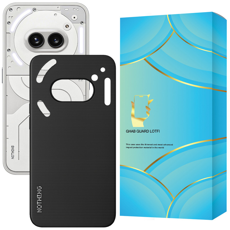 کاور قاب گارد لطفی مدل SILICGU مناسب برای گوشی موبایل ناتینگ Phone 2a