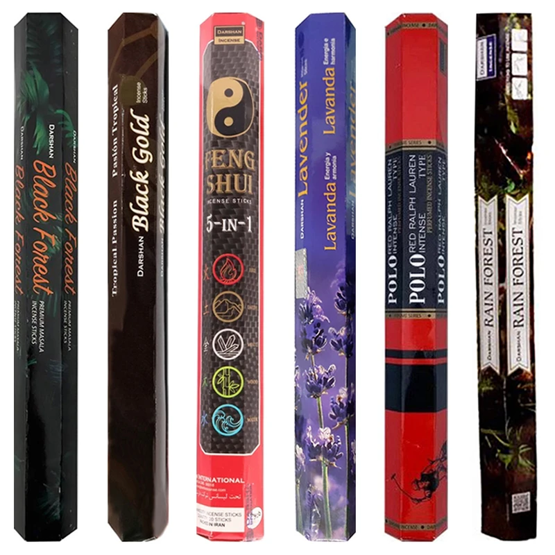 عود دارشان مدل ترکیبی کد Mix642 مجموعه 6 عددی