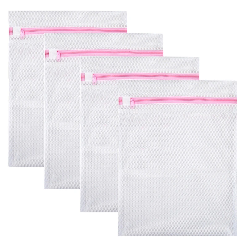 محافظ شست و شوی لباس تن تن مدل پاکشو بسته 4 عددی