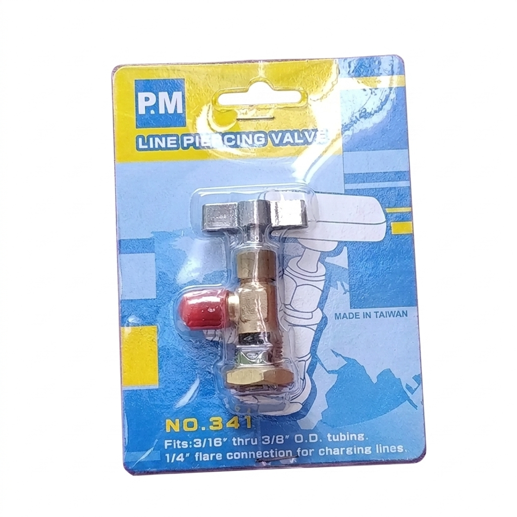 شیر سرویس ریکاوری شارژ گاز پی ام مدل NO.341