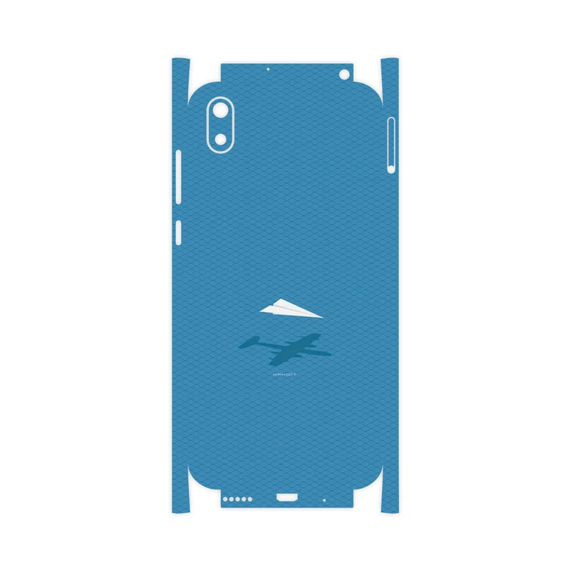 برچسب پوششی ماهوت مدل Minimal Paper Airplane-FullSkin مناسب برای گوشی موبایل هوآوی Y5 2019