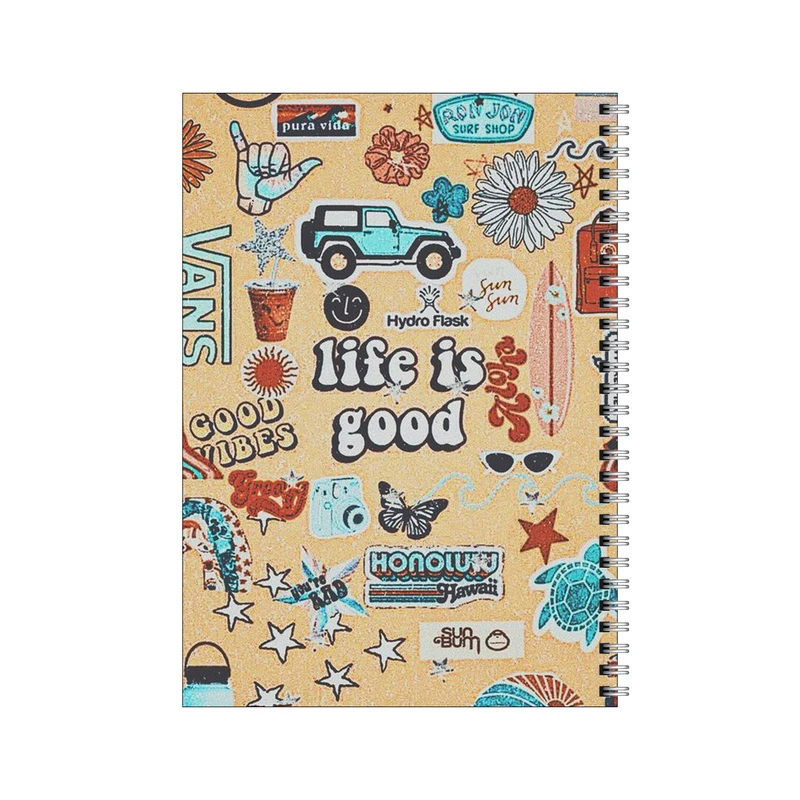 دفتر مشق 100 برگ بامبیلیپ طرح زندگی خیلی خوبه کد 3178779