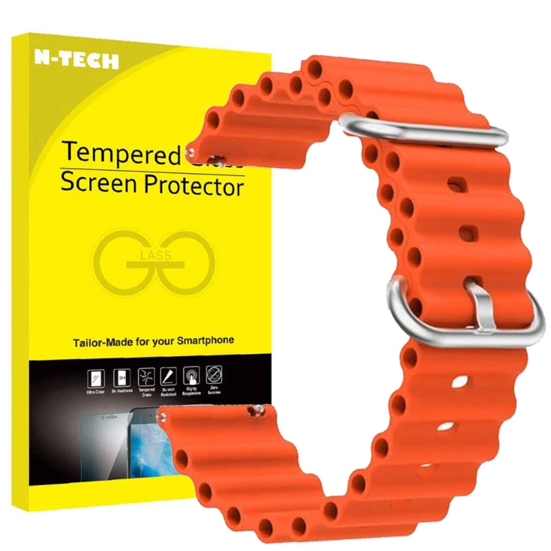 بند انتک مدل Ocean Silicon مناسب برای ساعت هوشمند هوآوی Watch GT / 2 / 2e / Pro / 3 / 3 Pro سایز 46 میلی متری