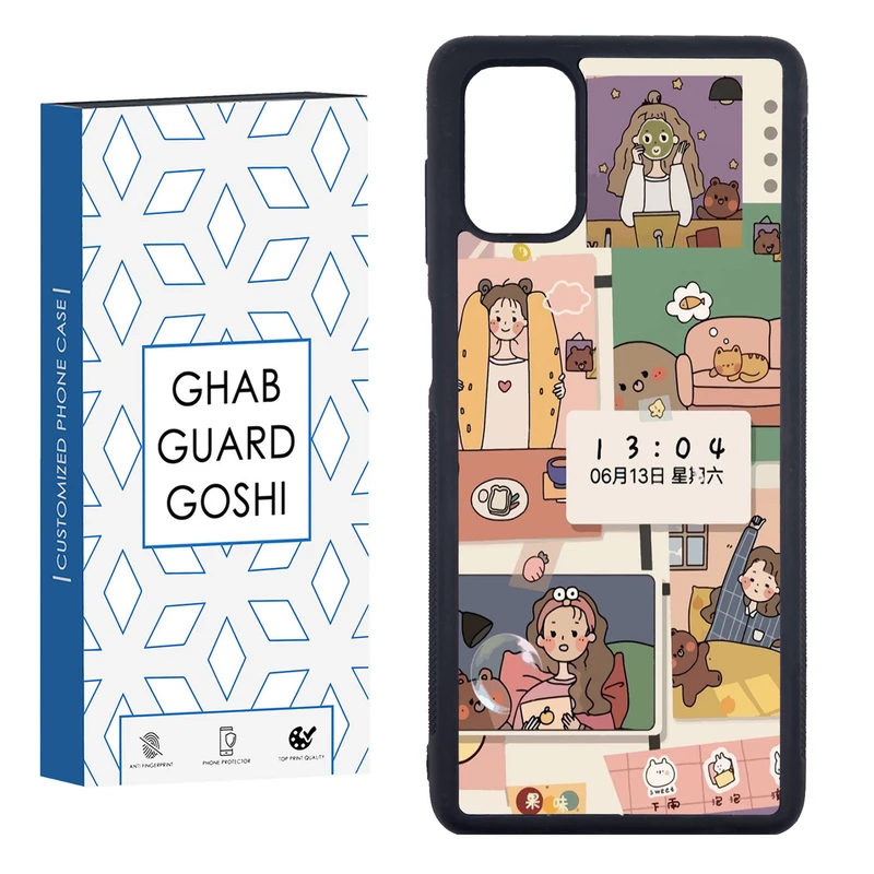 کاور قاب گارد گوشی طرح  عروسکی کد FB-040 مناسب برای گوشی موبایل سامسونگ GALAXY A51  