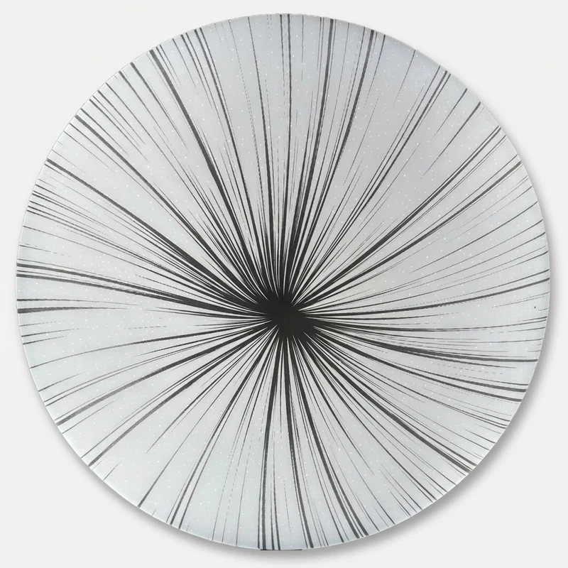 چراغ سقفی 36 وات مودی مدل گرد طرح قاصدک کد IR-MD6136R-P