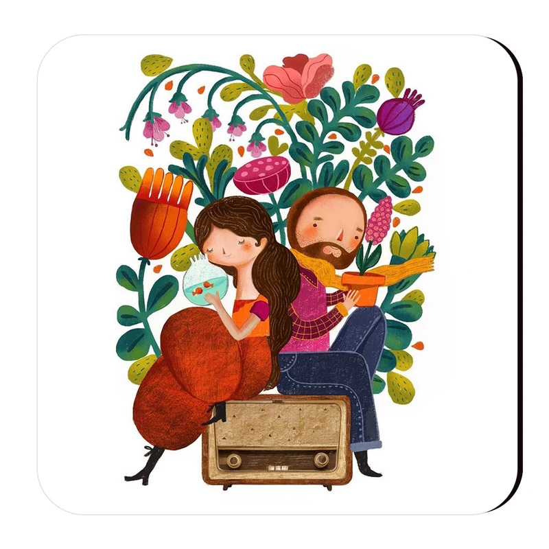 زیرلیوانی طرح عشاق کد wzl84