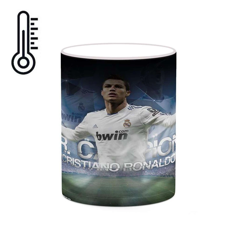 ماگ حرارتی کاکتی مدل کریستیانو رونالدو کد mgh24875