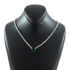 گردنبند زنانه وای اس ایکس مدل قلب کد X139