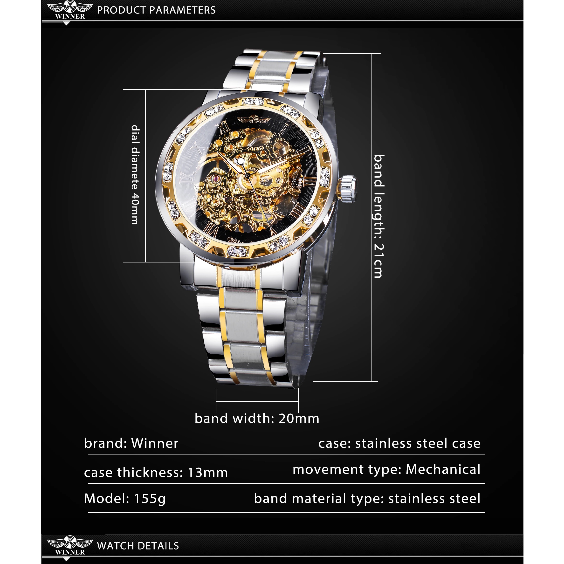 Reloj best sale winner original