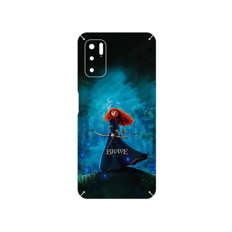 برچسب پوششی ماهوت مدل Brave مناسب برای گوشی موبایل شیائومی Redmi Note 10 5G