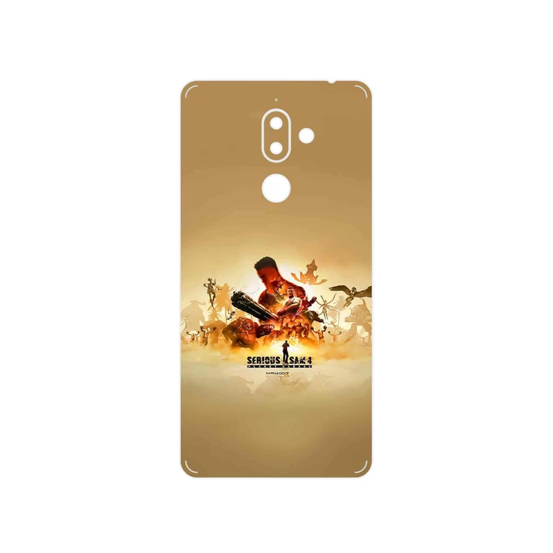 برچسب پوششی ماهوت مدل Serious Sam Game Series مناسب برای گوشی موبایل نوکیا 7 Plus