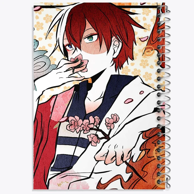 دفتر شطرنجی 50 برگ خندالو طرح شوتو تودوروکی انیمه آکادمی قهرمان من کد 16168