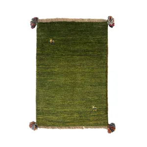 گبه فرش دستباف نیم متری مدل بافت قشقای شیراز کد NKP-sgp14