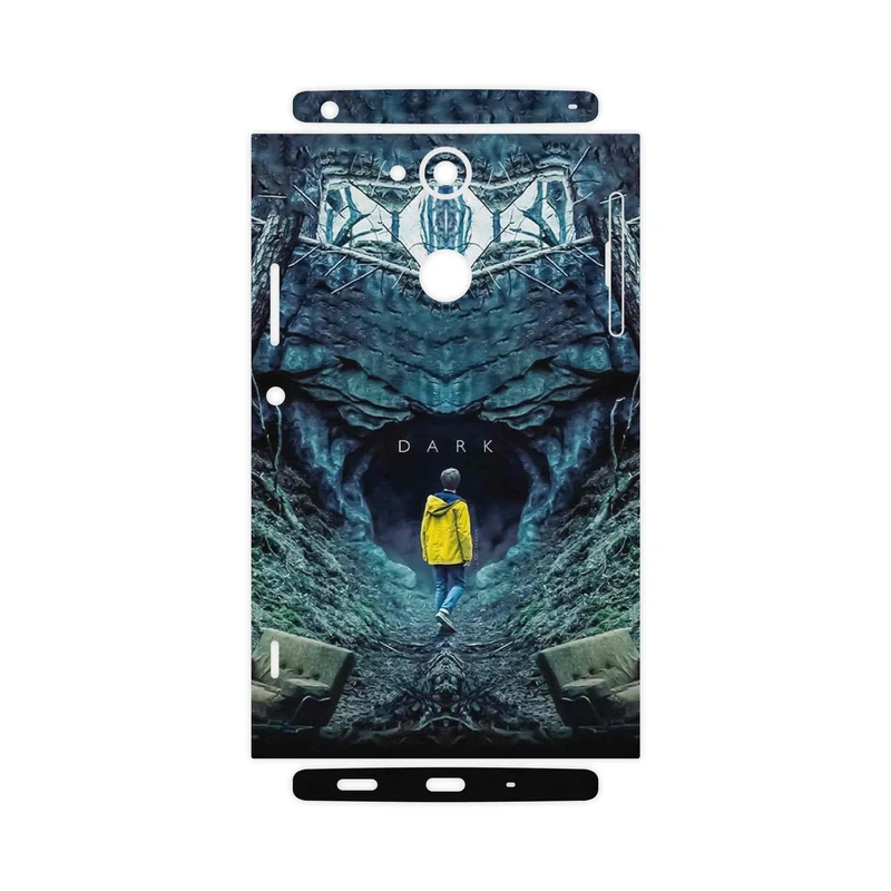 برچسب پوششی ماهوت مدل Dark-FullSkin مناسب برای گوشی موبایل سونی Xperia XA2