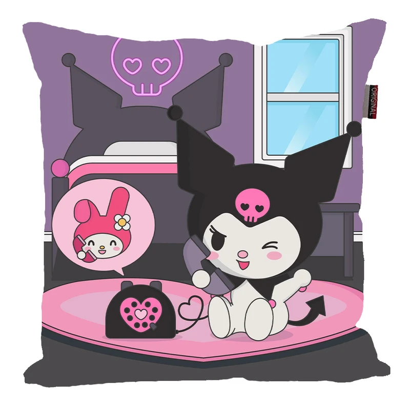 کوسن پاد آفرین مدل کارتون کرومی Kuromi کد PK301064 