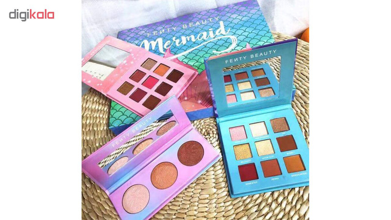 مجموعه آرایش صورت فنتی بیوتی مدل mermaid مجموعه آرایش صورت فنتی بیوتی مدل mermaid