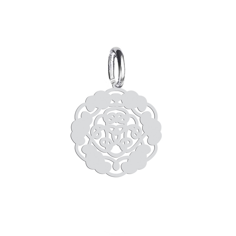 آویز گردنبند نقره هایکا طرح اسلیمی مدل n.ha 412 آویز گردنبند نقره هایکا طرح اسلیمی مدل n.ha 412