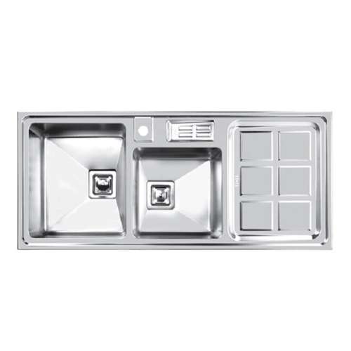 سینک ظرفشویی اخوان کد 318S توکار