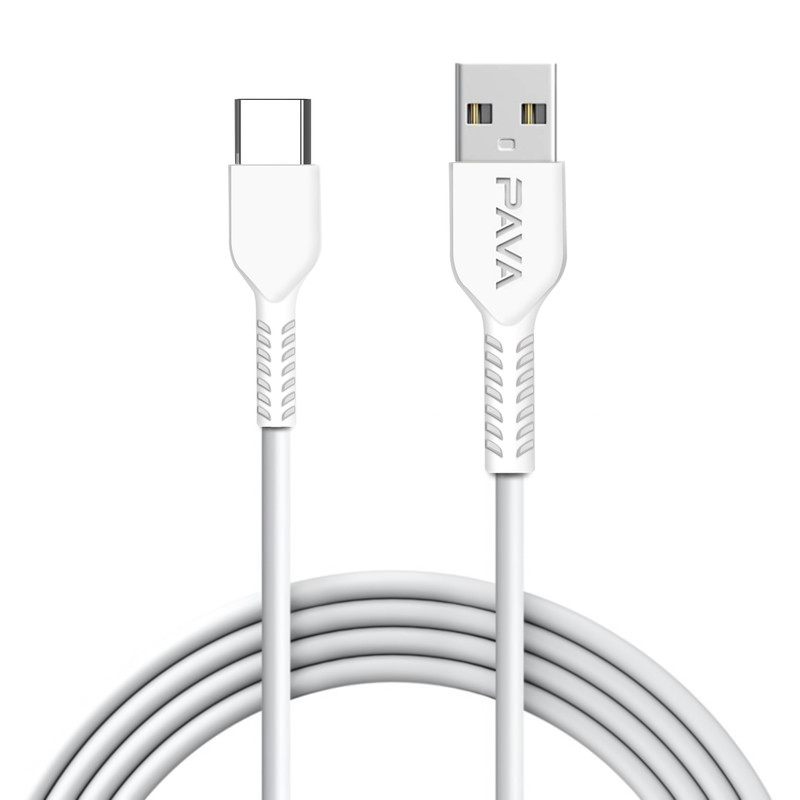 کابل تبدیل USB به USB-C پاواریال مدل PA-DC123 طول 1 متر