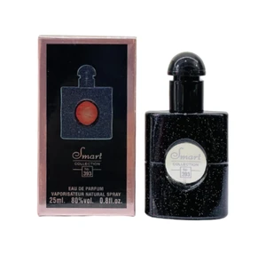 عطر جیبی مردانه اسمارت کالکشن مدل Black opium حجم 25 میلی لیتر مجموعه 2 عددی
