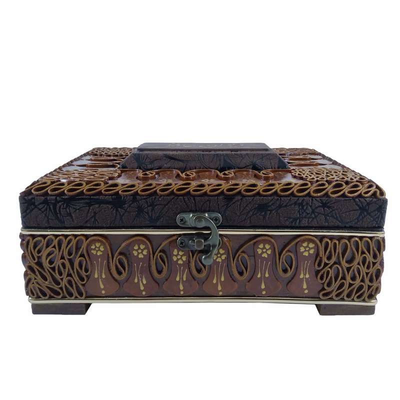 جعبه معرق کاری مدل دیوان حافظ