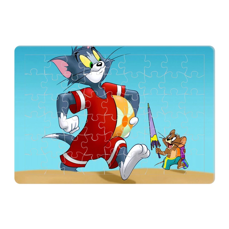 پازل 54 تکه طرح تام و جری مدل P0133